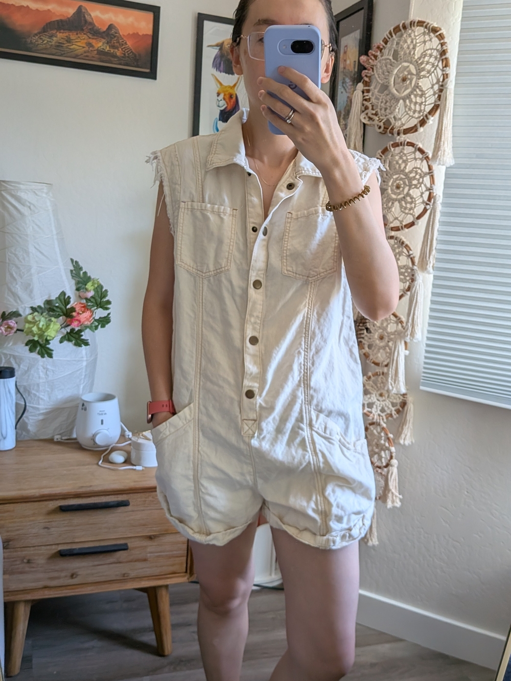 Anthropologie Pilcro Mechanic Romper Size Small - Picture 5 of 7